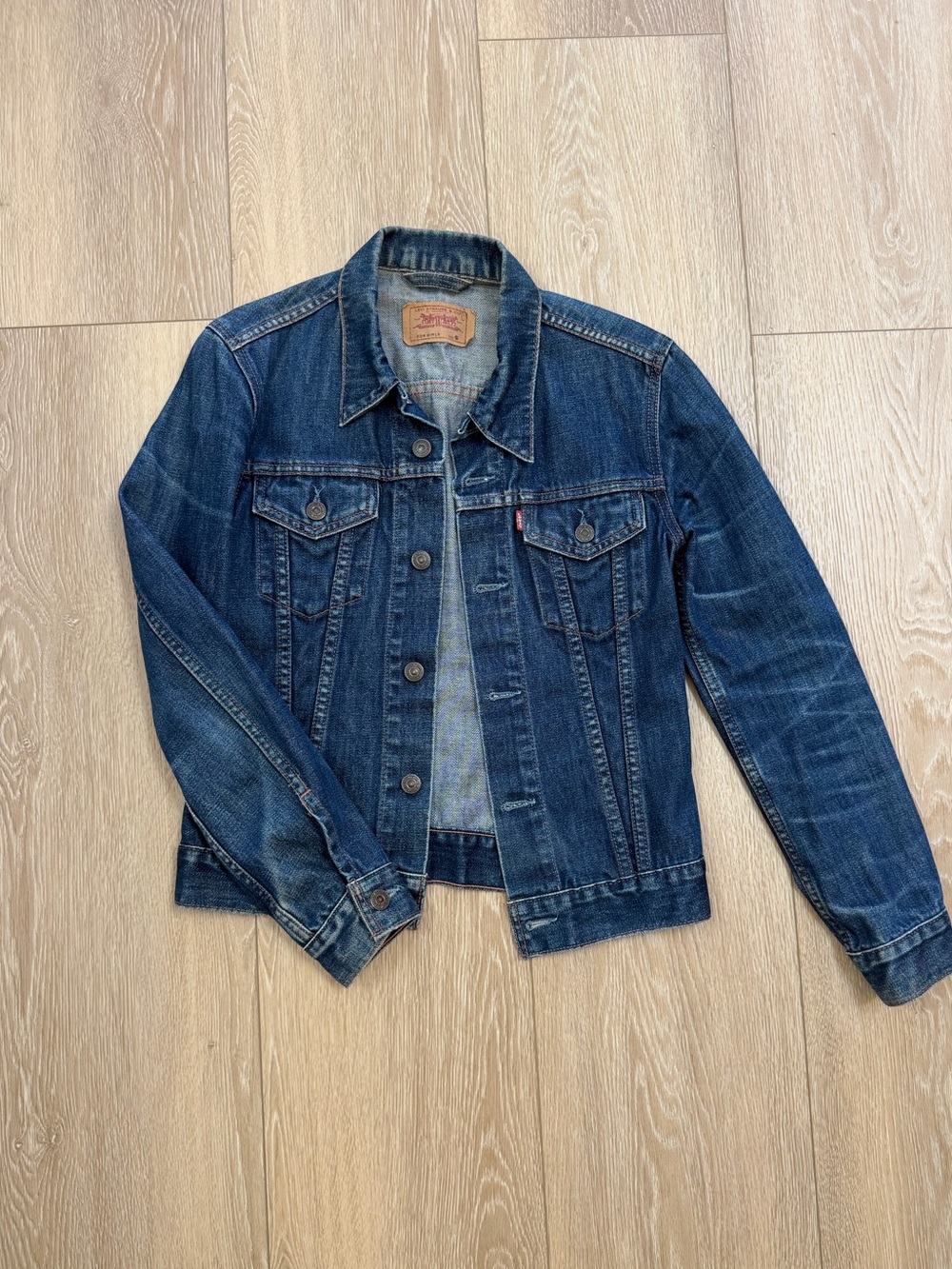 Levi's Indigo Blue Denim Trucker Jacket